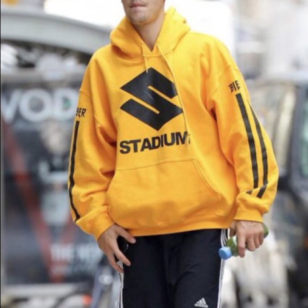 Justin Bieber Purpose STADIUM tour hoodie
